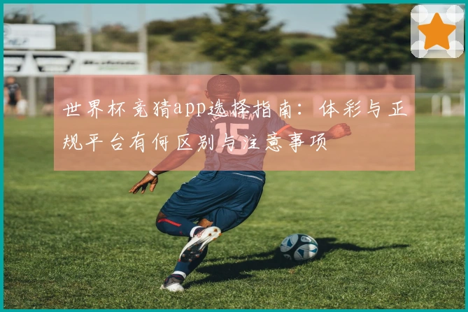 世界杯竞猜app选择指南：体彩与正规平台有何区别与注意事项